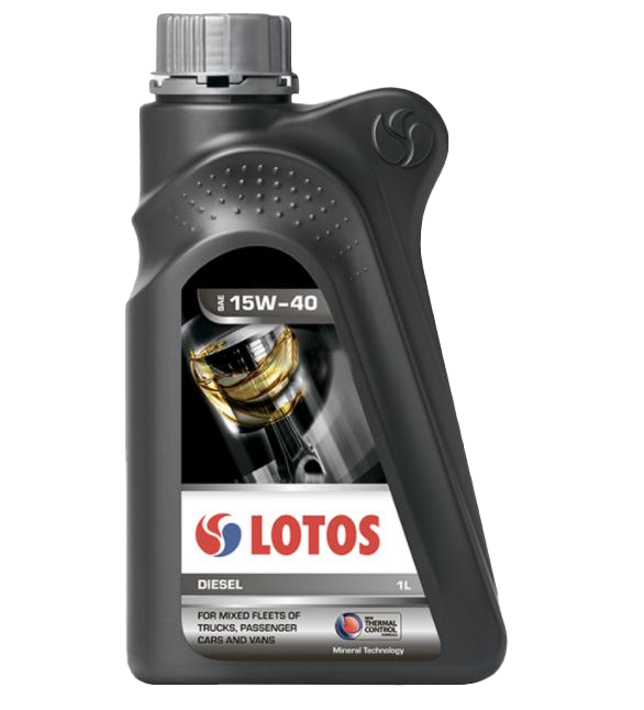Моторное масло Lotos Diesel 15W-40, 1л